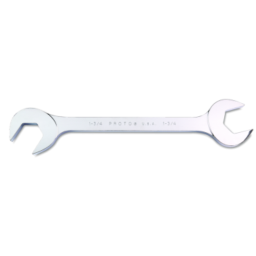 Proto® Full Polish Angle Open-End Wrench - 1-3/4