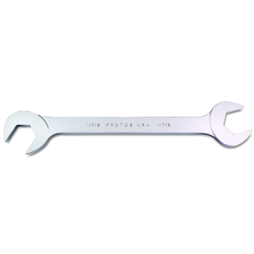 Proto® Full Polish Angle Open-End Wrench - 1-7/8
