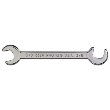 Proto® Short Satin Angle Open-End Wrench - 3/8