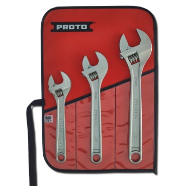 Proto® 3 Piece Adjustable Wrench Set