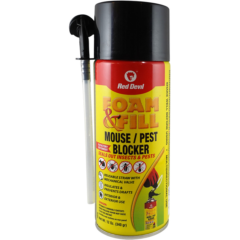 Red Devil 0918 PEST BLOCKER EXPANDING FOAM