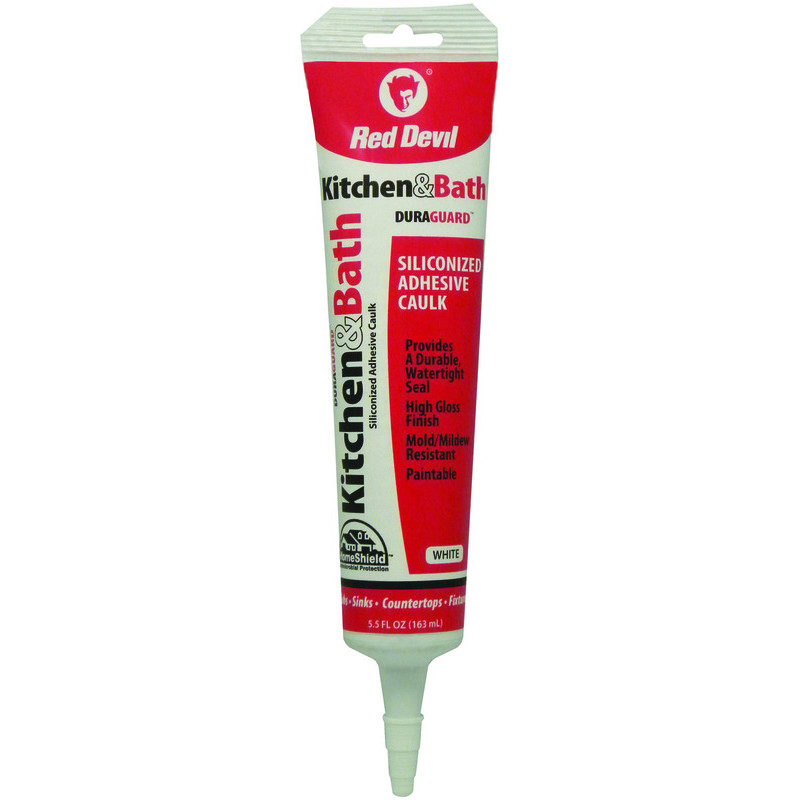 Red Devil 0405 5.5oz WHT K&B CAULK