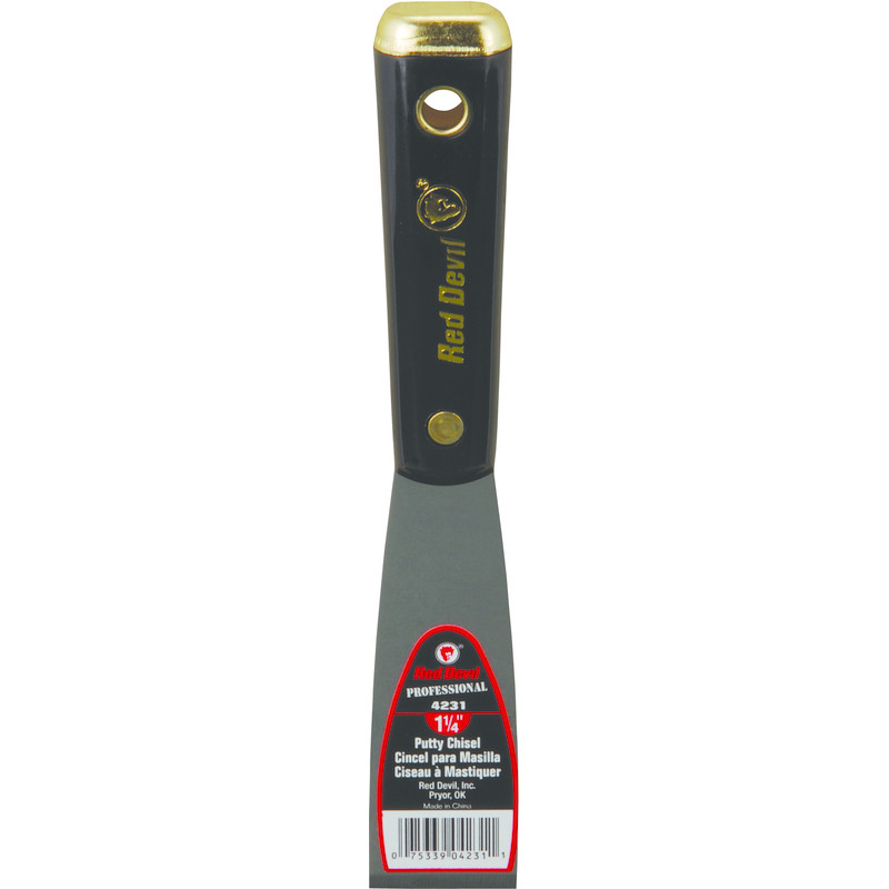 Red Devil 4231 1 1/4 PUTTY CHISEL