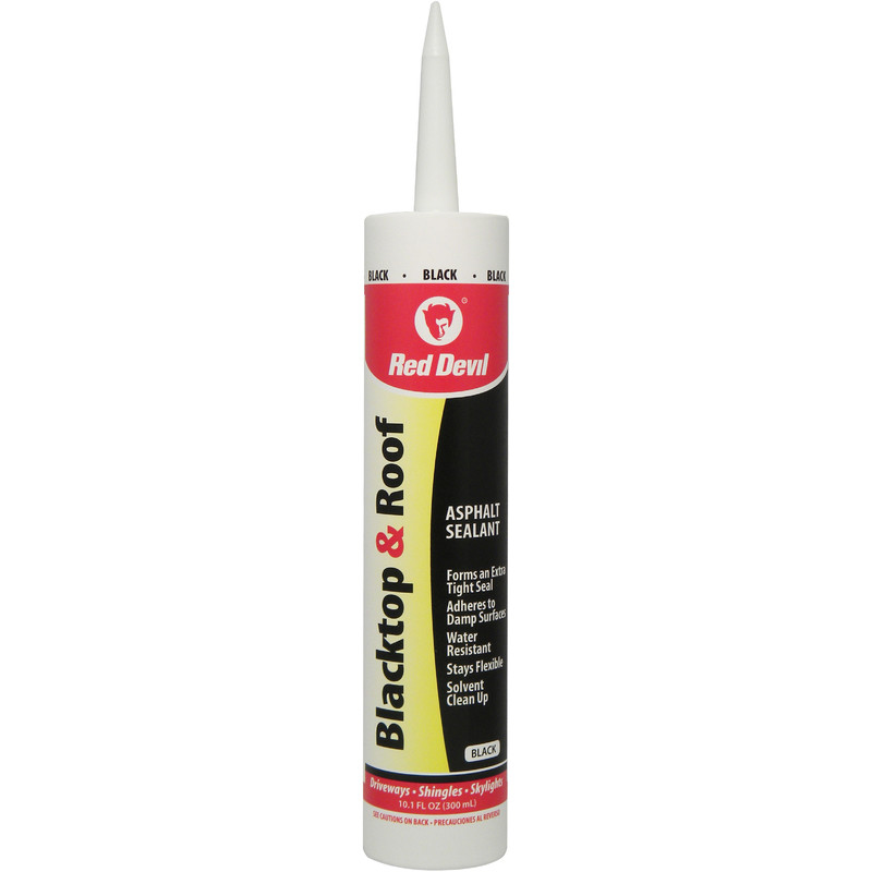 Red Devil 0636 10.1OZ BLACK ROOF CAULK