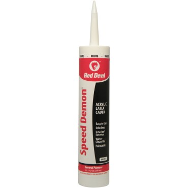 Red Devil 0736 10.1oz WHITE ACRYLIC CAULK