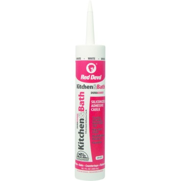 Red Devil 0406 10.1OZ WH TUB/TILE CAULK