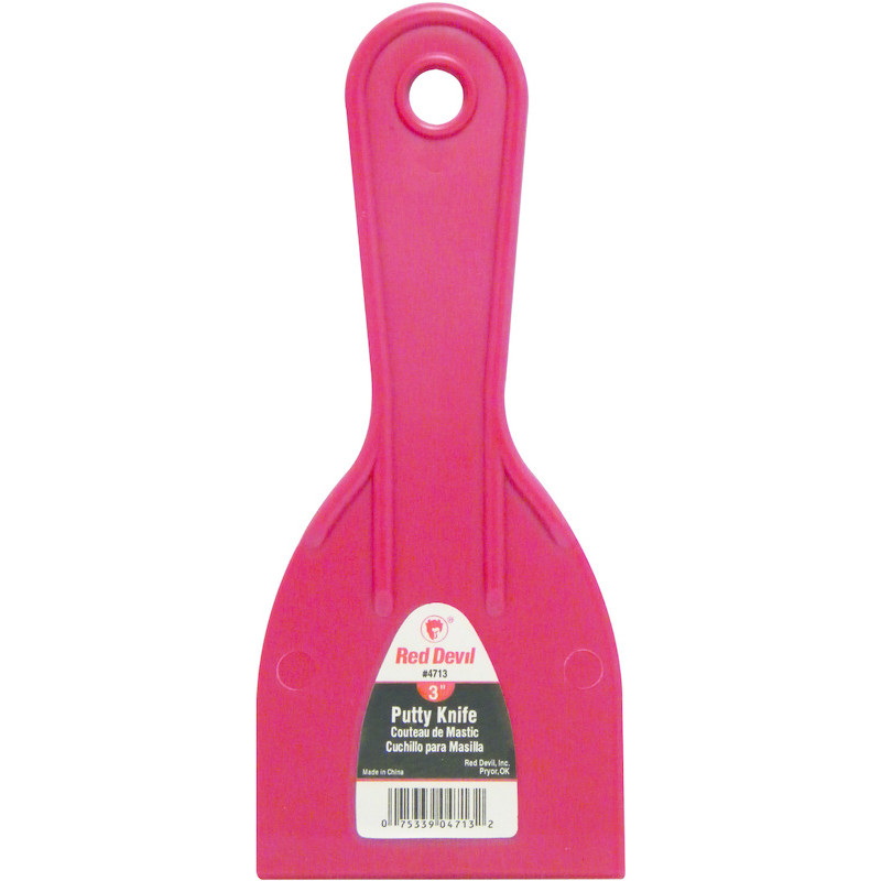 Red Devil 4713 3 PLASTIC PUTTY KNIFE