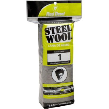 Red Devil 0314 16 PAD #1 STEEL WOOL