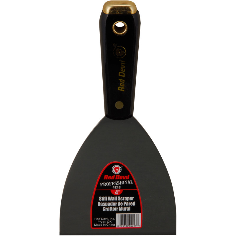 Red Devil 4213 4 STIFF ALL SURF SCRAPER
