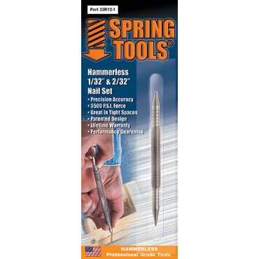 Spring Tools 32R12-1 COMBINATION NAIL SET