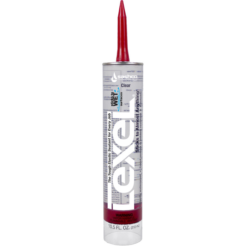 Sashco 13010 10.5oz CLEAR LEXEL CAULK