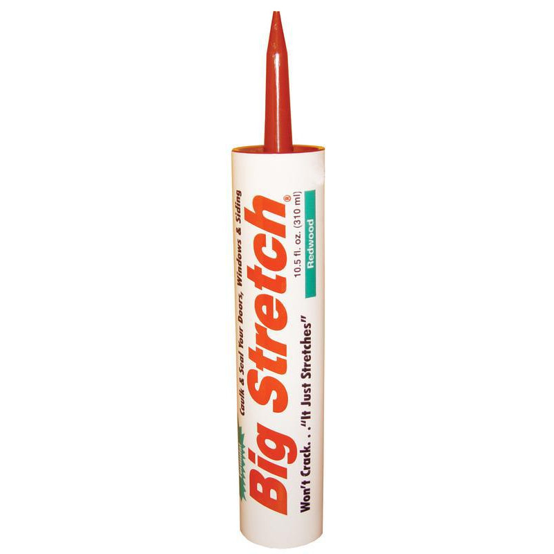Sashco 10012 10.5oz REDWOOD BIG STRETCH SEALANT