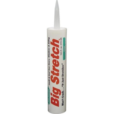 Sashco 10006 10.5oz CLEAR BIG STRETCH SEALANT