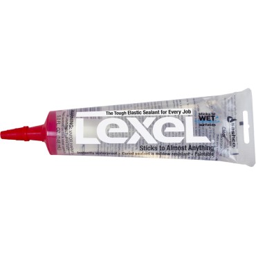 Sashco 13013 5OZ CLEAR LEXEL CAULK