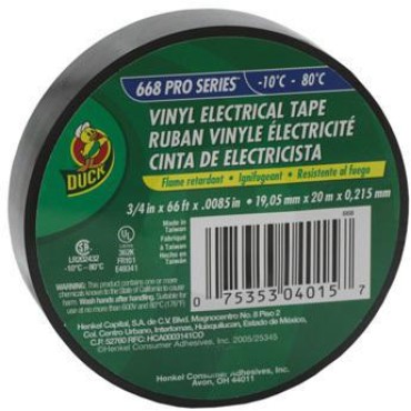 Shurtape 668 3/4X66 8.5MIL ELEC TAPE