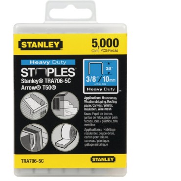 Stanley TRA706-5C 5000PK 3/8 STAPLE