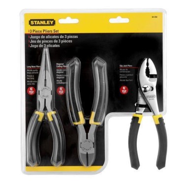 Stanley 84-056 BIMTL 3PC PLIER SET