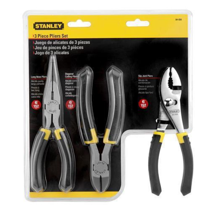 Stanley 84-056 BIMTL 3PC PLIER SET