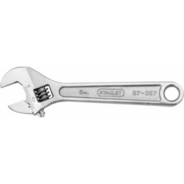 Stanley 87-367 6 CHROME ADJ WRENCH