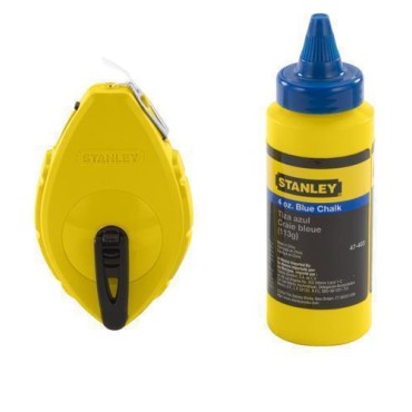 Stanley 47-442 CHALK BOX W/BLUE CHALK