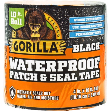 Gorilla Glue 106425 2.88x25YD BLACK TAPE