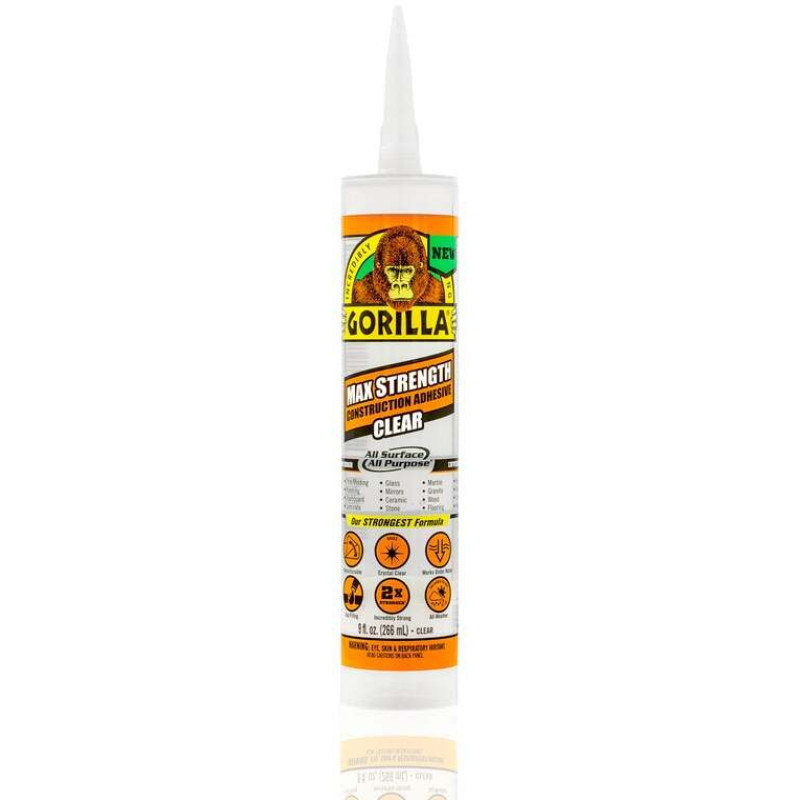 Gorilla Glue 8212302 9oz MAX CONST ADHESIVE