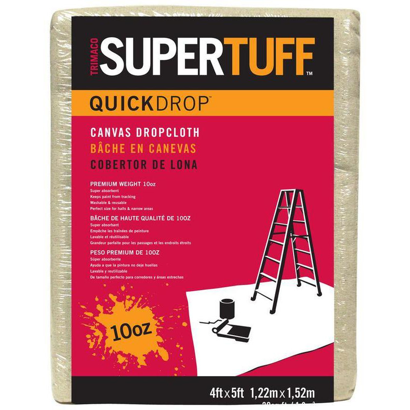 Trimaco 51125 4X5 HD DROP CLOTH