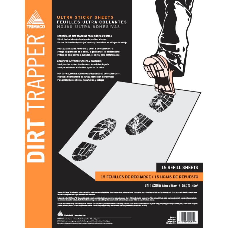 Trimaco 01265 30PK DIRT TRAPPER REFILL