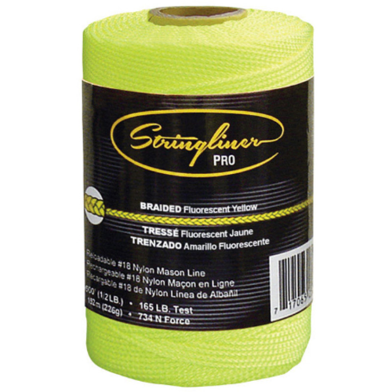 US Tape 35465 500 FL YELW BRD LINE RL