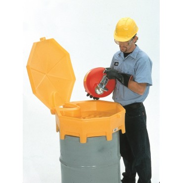 Ultratech Global Funnel With Hinged Cover, With Spout