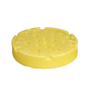 Ultratech Overpack Plus Lid Only, 65, Yellow