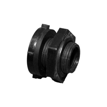 Ultratech Bulkhead Fitting 3/4"- Fluorinated For Spill Deck