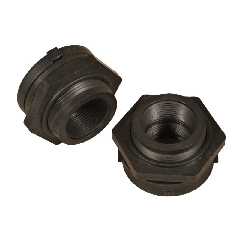 Ultratech Bulkhead Fittings, Set Of (2), For Modular Ibc Spill Pallet