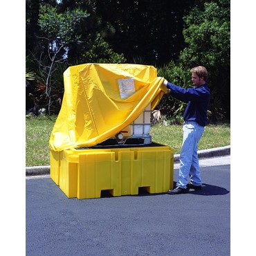 Ultratech Ibc Spill Pallet Plus Pullover Cover