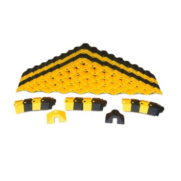 Ultratech Ultra-sidewinder, 24 Ft System With Endcaps, Black And Yellow