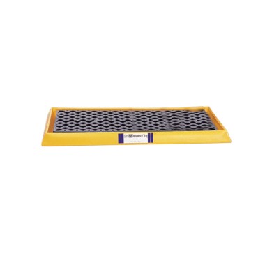 Ultratech Containment Tray:  With Grate, Yellow