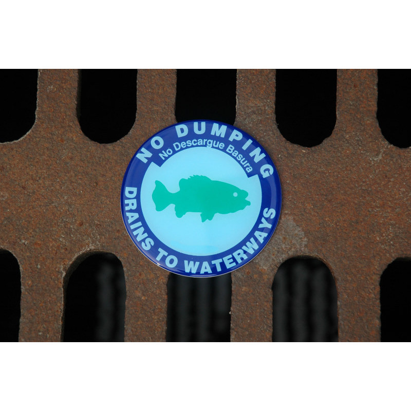 Ultratech Drain Marker Kit:  Includes 25 Markers And Adhesive