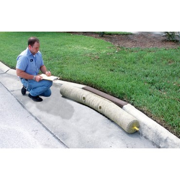 Ultratech Gutter Guard, 9" Dia. X 12'l