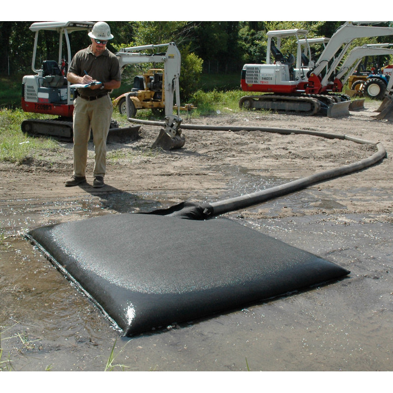 Ultratech Dewatering Bag:  Oil & Sediment  Model, 8' X 8'