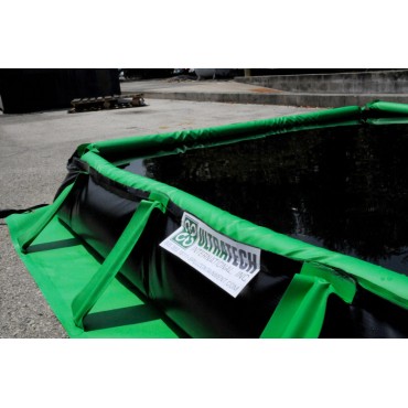 Ultratech Containment Berm, Rapid Rise Model:  4' X 6' X 1' - Copolymer 2000, 28 Oz.