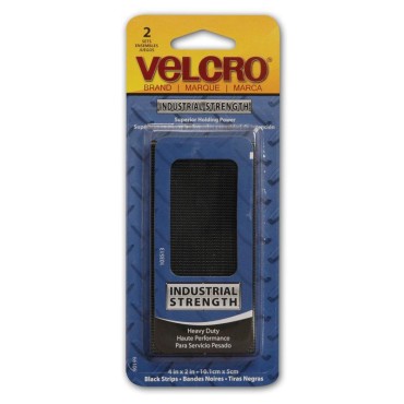 Velcro 90199 BLK 4X2 IND. VELCRO