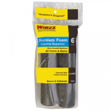 Work Tools Whizz 54064 6" PREM SPONGE COVER 2/P