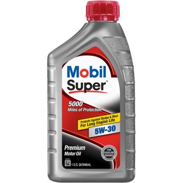 Warren Distribution 453P6 QT 5W30 MOBIL SUPER OIL