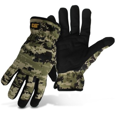 Boss MFG CAT012270L LG CAMO MECH GLOVE