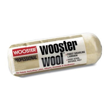 Wooster RR631 9X3/8 WOOL ROLLER COVER
