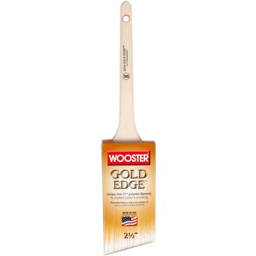 Wooster 5234 2.5" GOLD EDGE THIN ANGLE SASH BRUSH