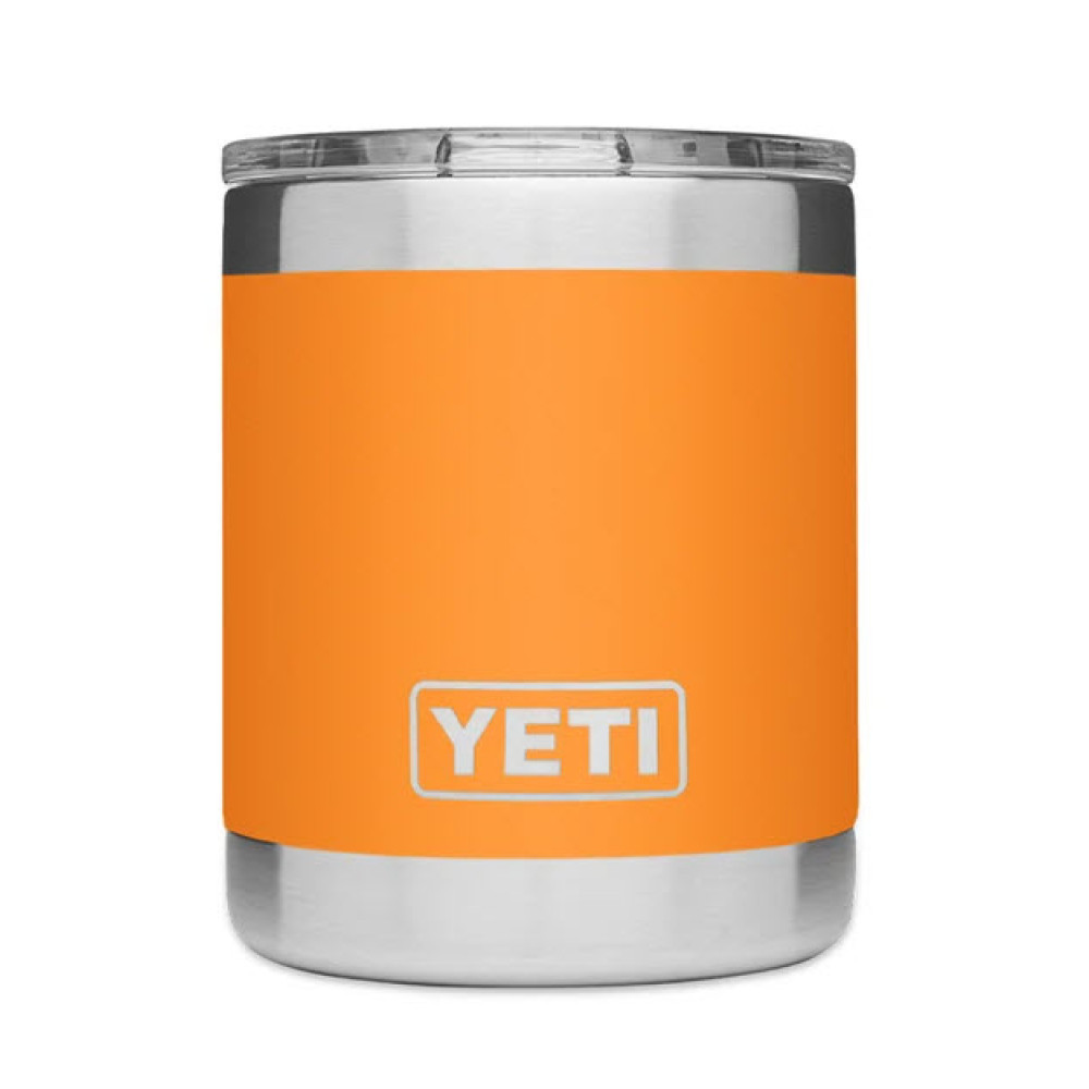 Yeti Rambler 10 oz Lowball MS King Crab Orange Yeti Rambler 10 oz Lowball MS King Crab Orange