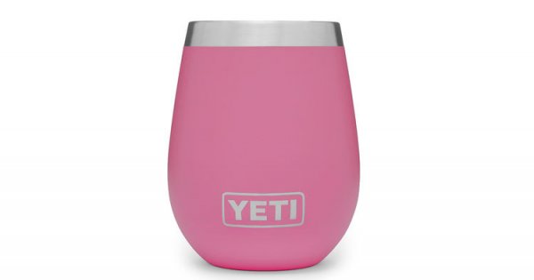 ice pink yeti wine tumbler