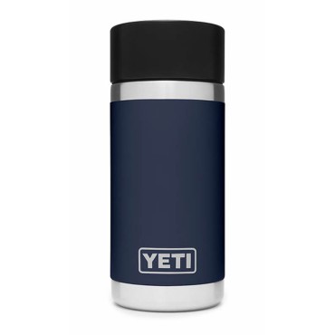 Yeti Rambler Bottle 12 Oz. Navy with Hotshot Cap