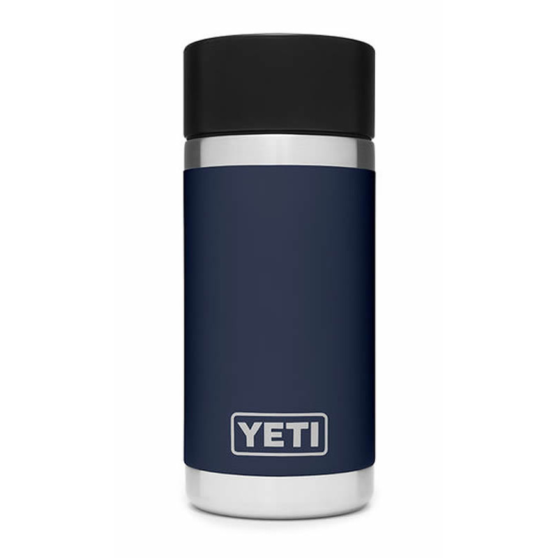 YETI Rambler Bottle 12 Oz. Navy with Hotshot Cap